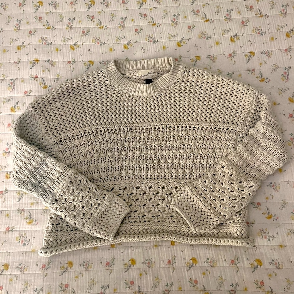 adorable knitted sweater
